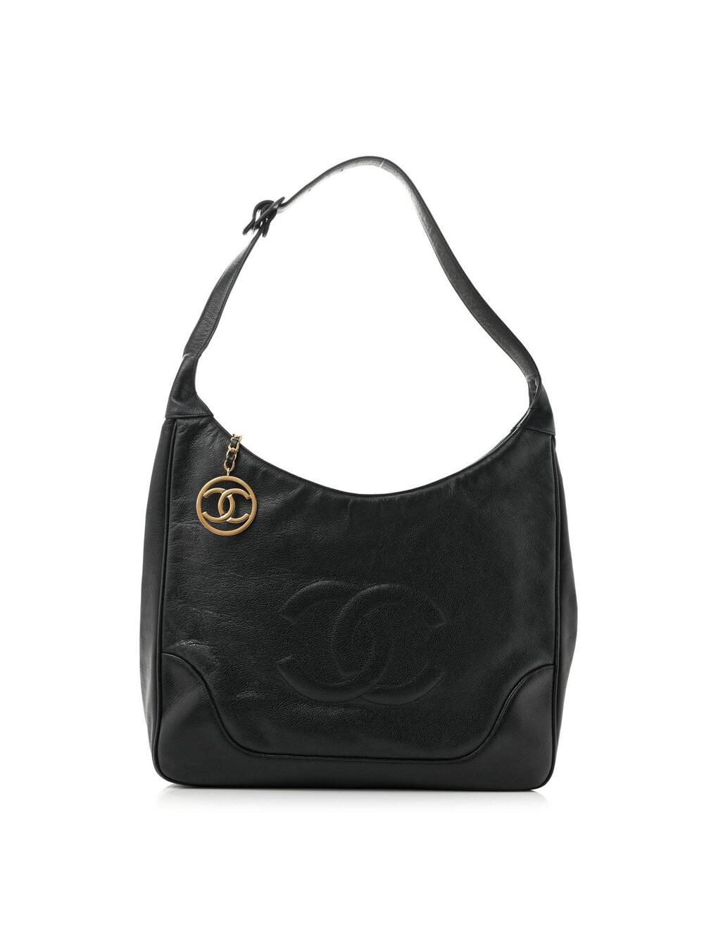 Chanel Caviar Cc Hobo Black #267481C17B